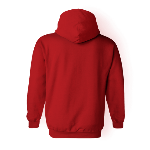 Large red hoodie hotsell