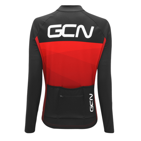 GCN Core Women's Red Long Sleeve Jersey