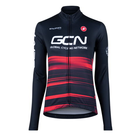 Maillot térmico de manga larga para mujer GCN Castelli Aero