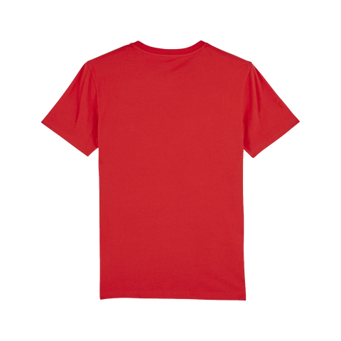 T-shirt con logo GCN Word - rossa
